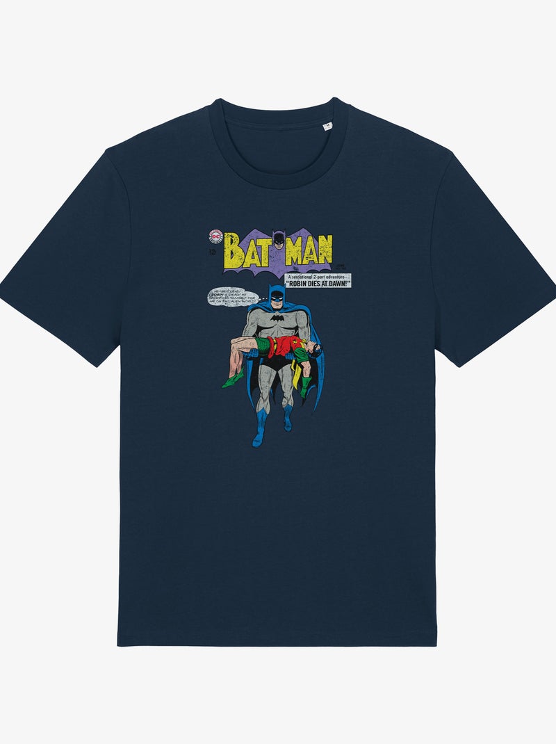 T-shirt Uomo - BATMAN & ROBIN Blu marino - Kiabi