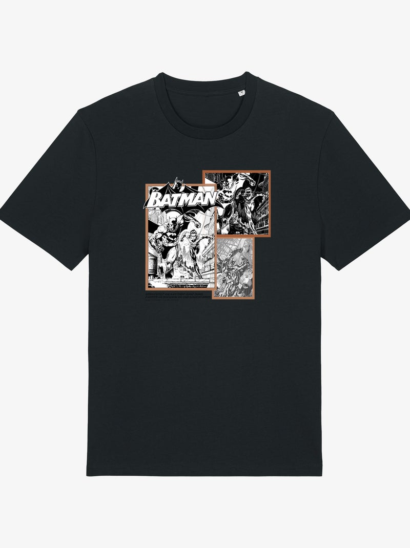T-shirt Uomo - BATMAN'S BATSUIT AIDS IN HIS COMBAT AGAINST ENEMIES Nero - Kiabi
