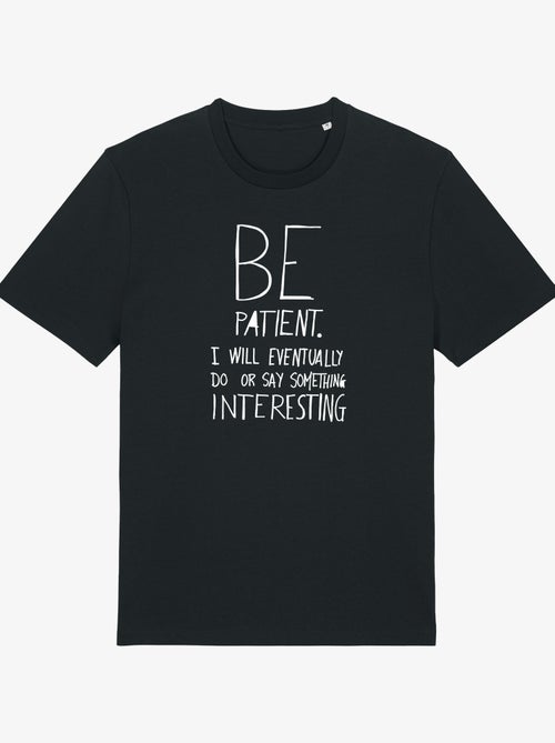 T-shirt Uomo - BE PATIENT - Kiabi