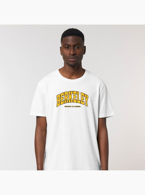 T-shirt Uomo - BERKELEY UNIVERSITY YELLOW - Kiabi