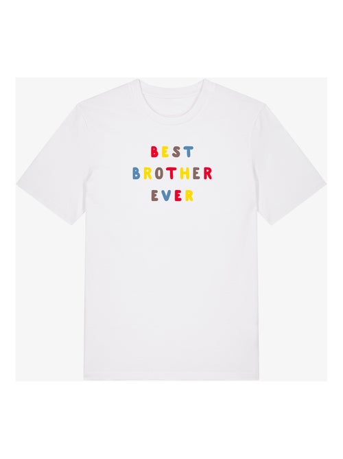 T-shirt Uomo - BEST BROTHER EVER COLORÉ WAF - Kiabi