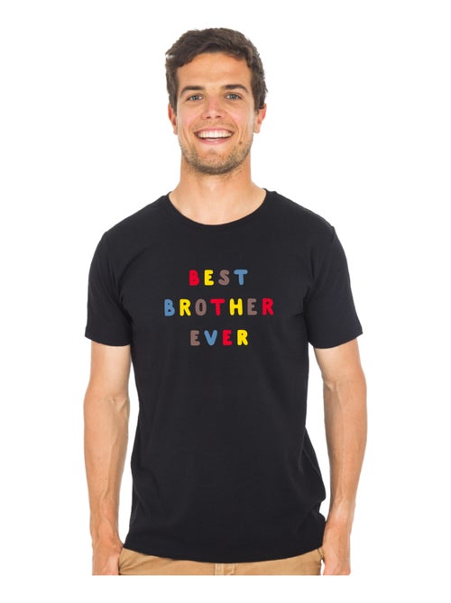 T-shirt Uomo - BEST BROTHER EVER COLORÉ WAF - Kiabi