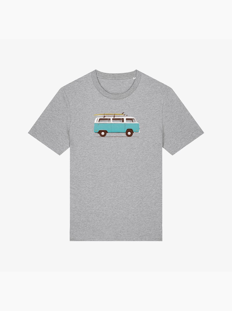 T-shirt Uomo - BLUE VAN Grigio melangiato - Kiabi