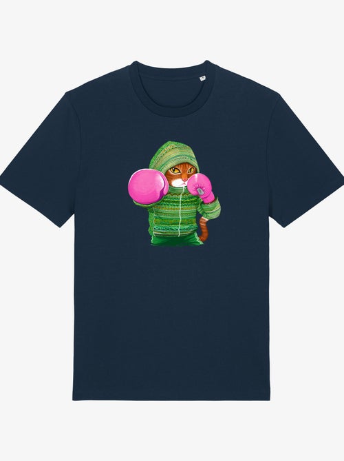T-shirt Uomo - BOXING CAT GINGER - Kiabi