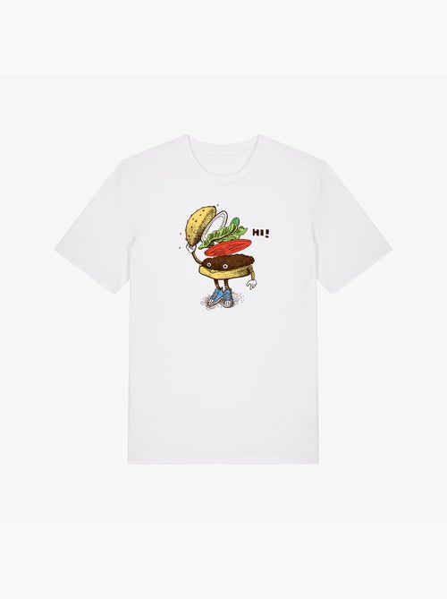 T-shirt Uomo - BURGER GREETING - Kiabi