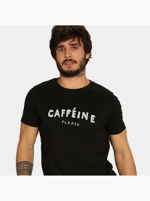 T-shirt Uomo - CAFFEINE PLEASE - Kiabi