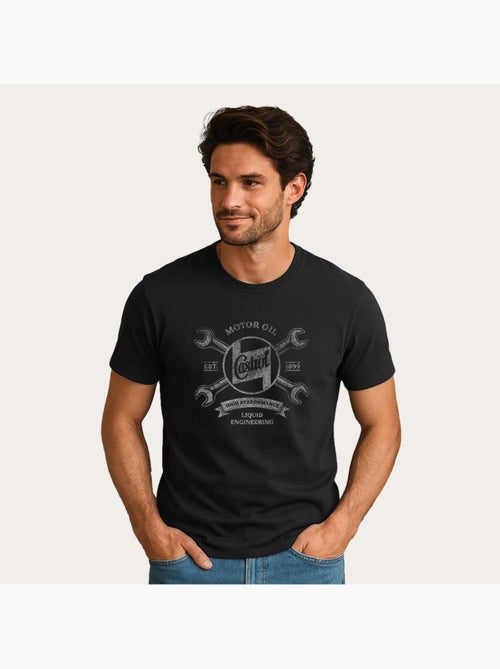 T-shirt Uomo - CASTROL EST 1899 - Kiabi