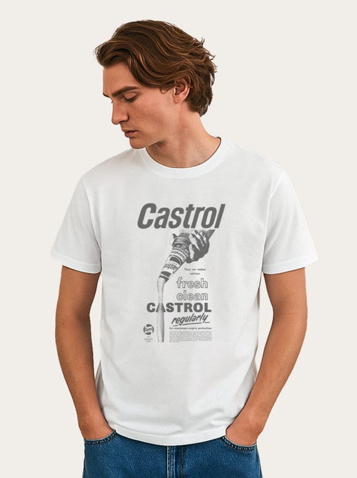 T-shirt Uomo - CASTROL FRESH CLEAN - Kiabi