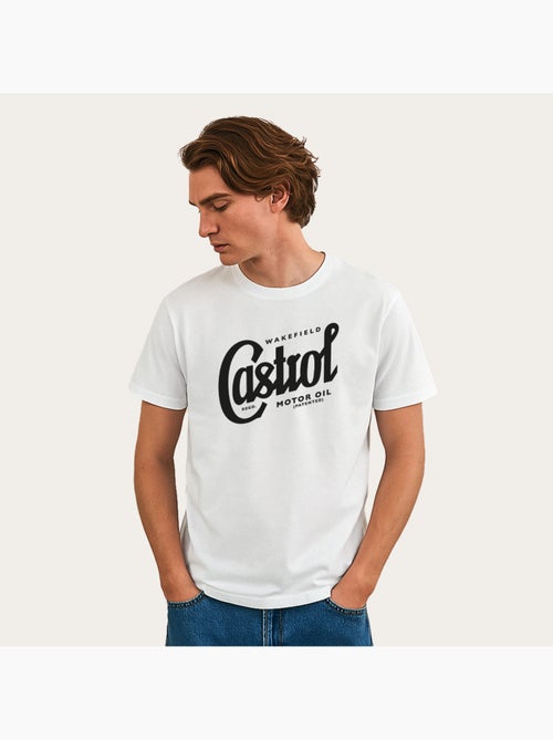 T-shirt Uomo - CASTROL REGISTERED SCRIPT - Kiabi