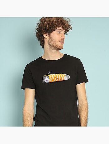 T-shirt Uomo - CAT IN THE PAPER