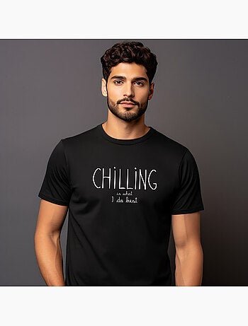T-shirt Uomo - CHILLING IS WHAT I DO BEST