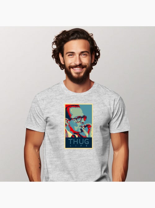 T-shirt Uomo - CHIRAC THUG LIFE - Kiabi