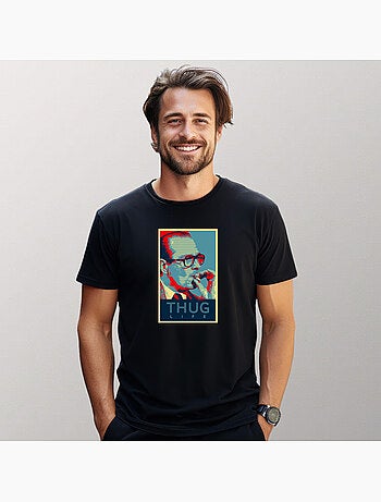 T-shirt Uomo - CHIRAC THUG LIFE