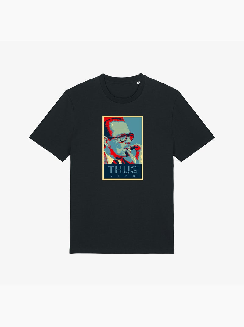 T-shirt Uomo - CHIRAC THUG LIFE Nero - Kiabi