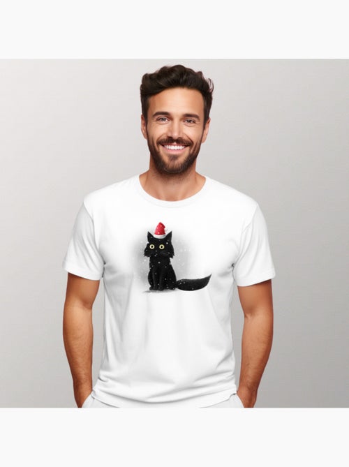 T-shirt Uomo - CHRISTMAS CAT - Kiabi