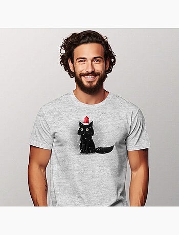 T-shirt Uomo - CHRISTMAS CAT