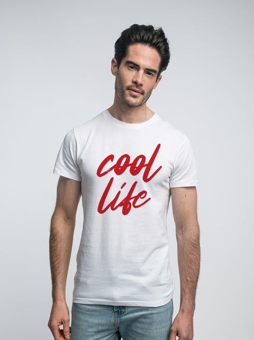 T-shirt Uomo - COOL LIFE WAF - Kiabi
