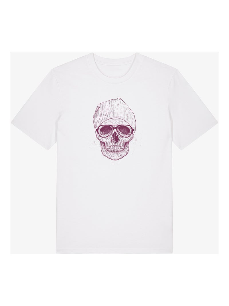 T-shirt Uomo - COOL SKULL Bianco - Kiabi