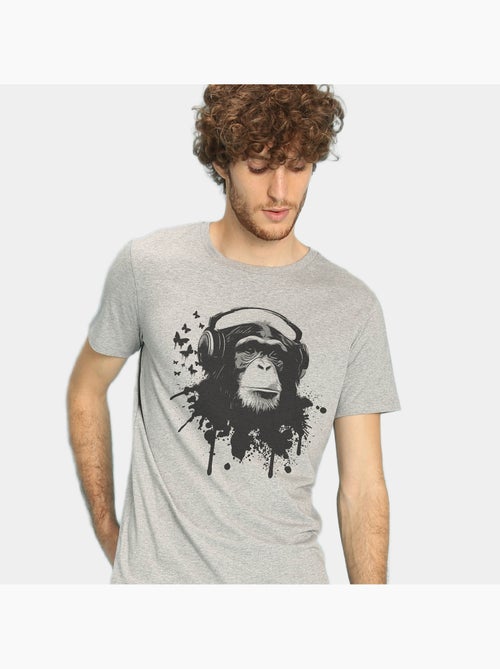 T-shirt Uomo - CREATIVE MONKEY - Kiabi