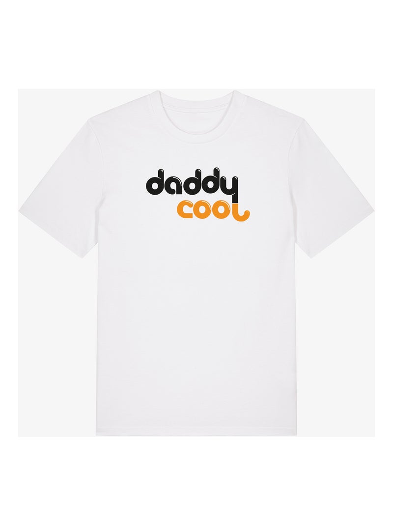 T-shirt Uomo - DADDY COOL Bianco - Kiabi