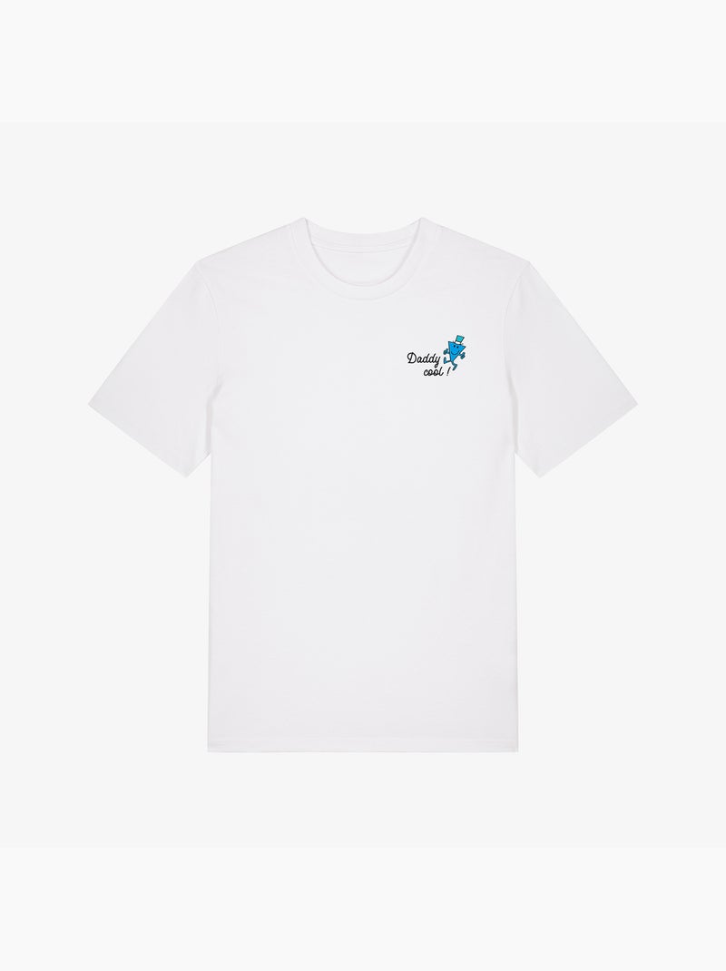 T-shirt Uomo - DADDY COOL COEUR Bianco - Kiabi
