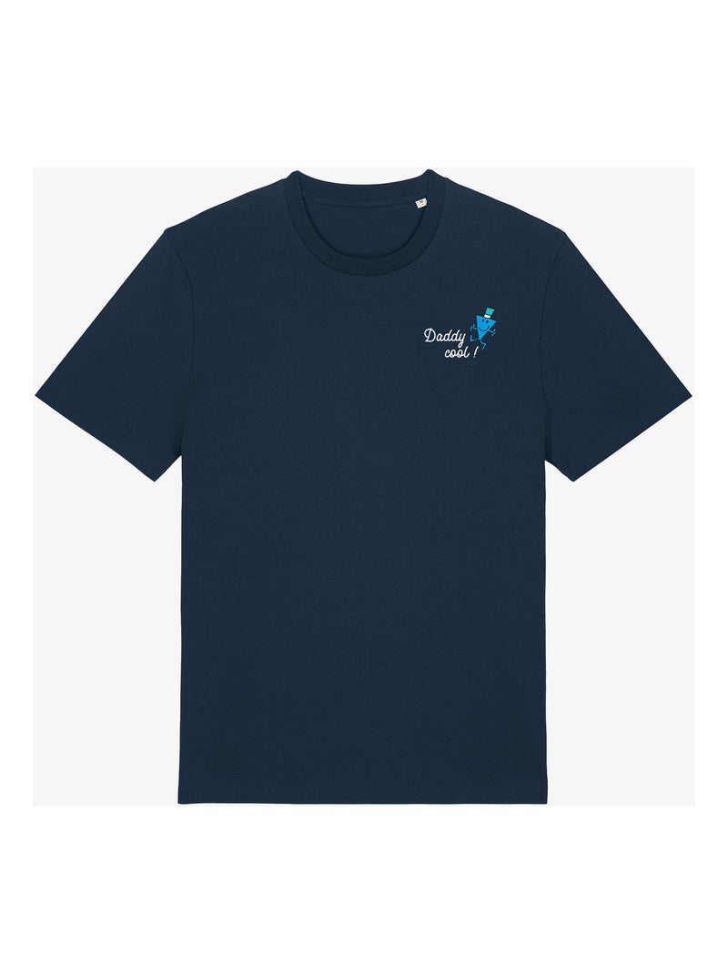 T-shirt Uomo - DADDY COOL COEUR Blu marino - Kiabi