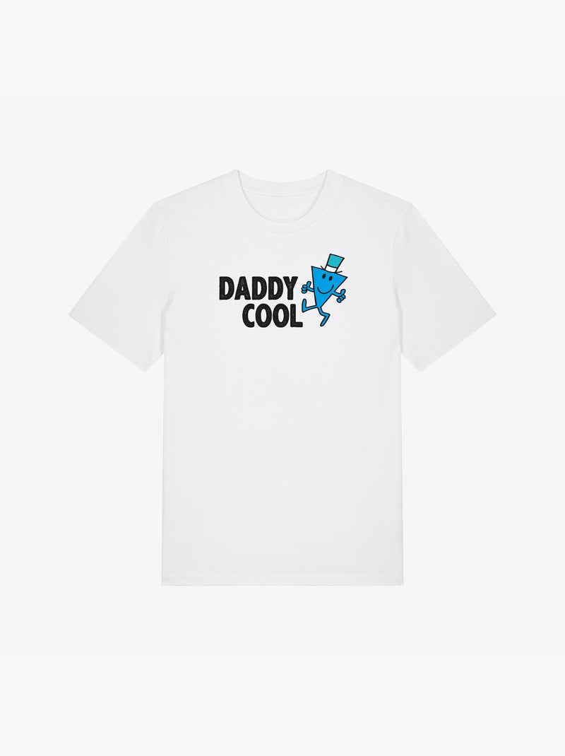 T-shirt Uomo - DADDY COOL FACE 2 Bianco - Kiabi