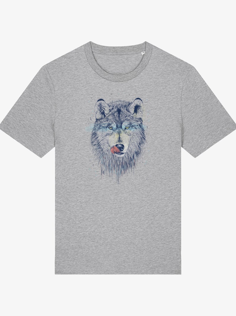 T-shirt Uomo - DINNER TIME Grigio melangiato - Kiabi