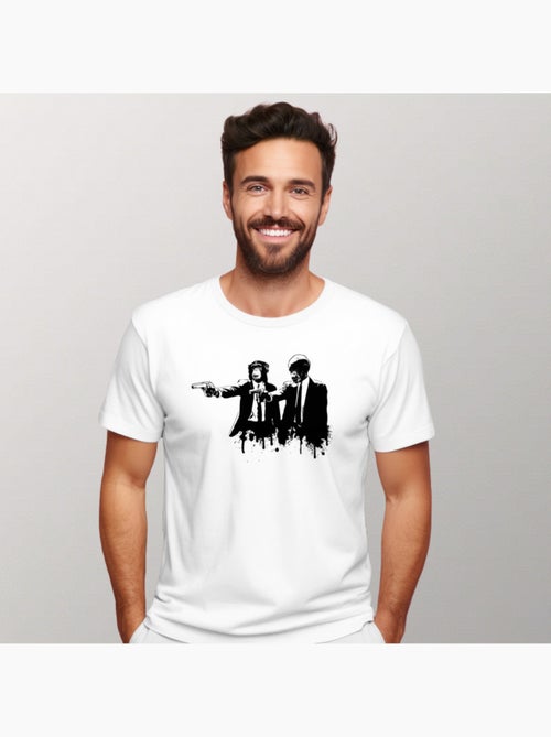 T-shirt Uomo - DIVINE MONKEY INTERVENTION - Kiabi
