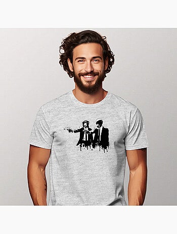 T-shirt Uomo - DIVINE MONKEY INTERVENTION