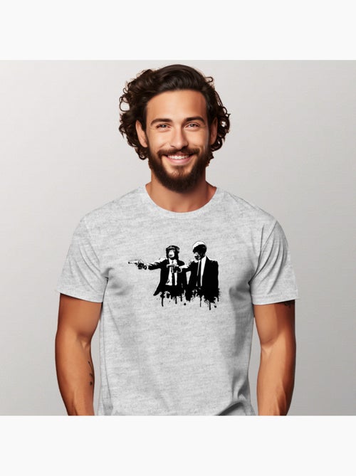 T-shirt Uomo - DIVINE MONKEY INTERVENTION - Kiabi