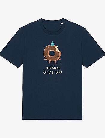 T-shirt Uomo - DONUT GIVE UP