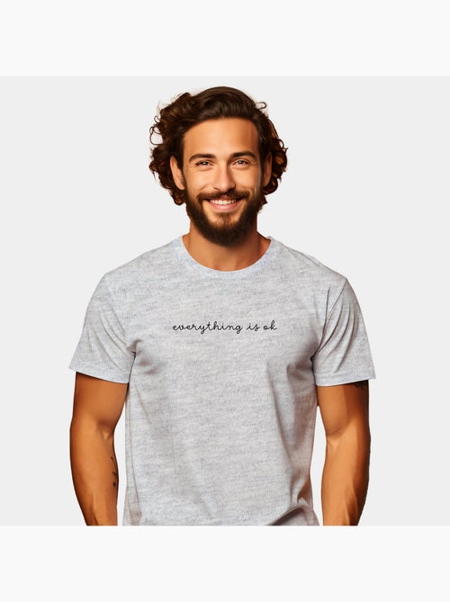 T-shirt Uomo - EVERYTHING IS OK - Kiabi