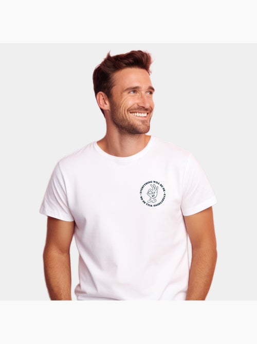 T-shirt Uomo - EVERYTHING WILL BE OK - Kiabi