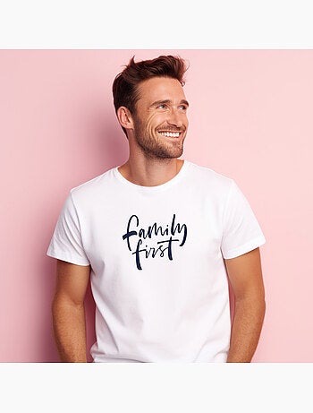 T-shirt uomo - family first