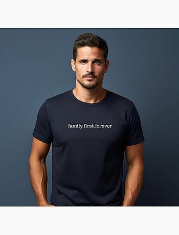 T-shirt Uomo - FAMILY FIRST FOREVER