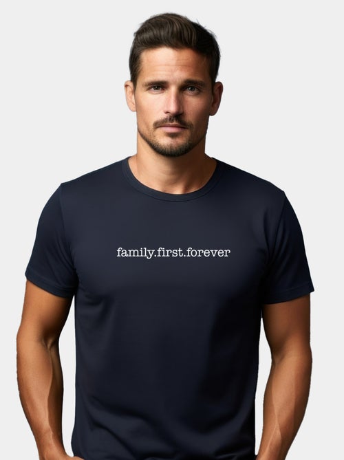T-shirt Uomo - FAMILY FIRST FOREVER - Kiabi