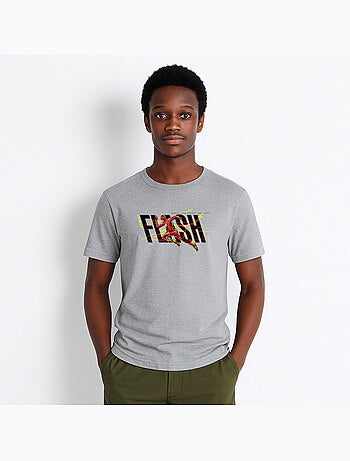 T-shirt Uomo - FLASH BLACK SAVING THE FUTURE AND PAST