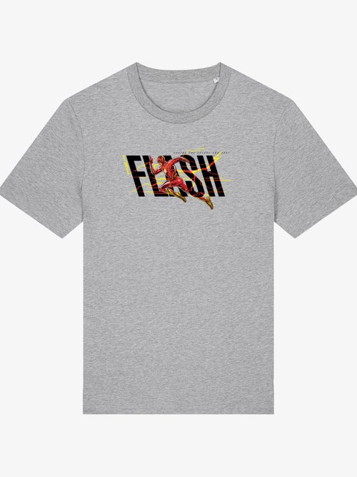 T-shirt Uomo - FLASH BLACK SAVING THE FUTURE AND PAST - Kiabi