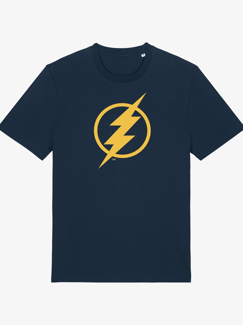 T-shirt Uomo - FLASH LOGO YALLOW Blu marino - Kiabi