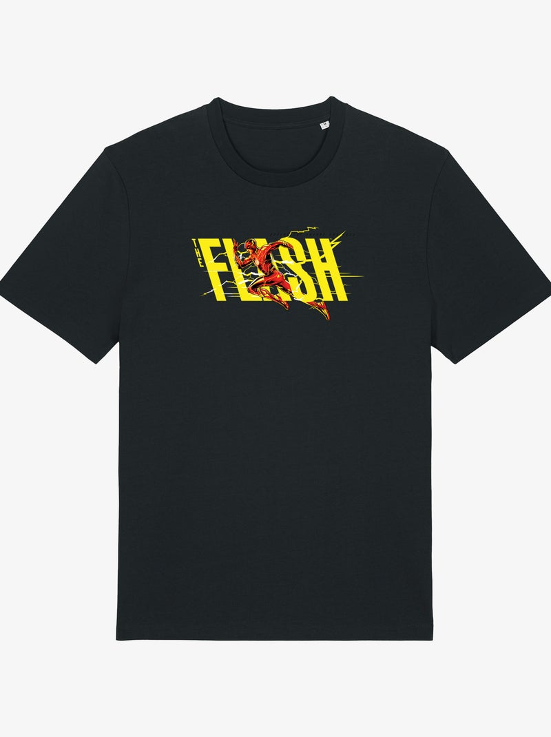 T-shirt Uomo - FLASH YELLOW SAVING THE FUTURE AND PAST Nero - Kiabi