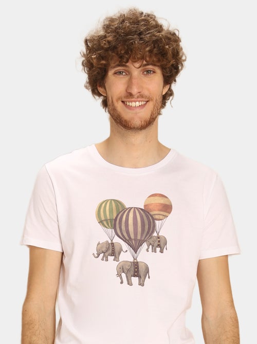 T-shirt Uomo - FLIGHT OF ELEPHANTS - Kiabi