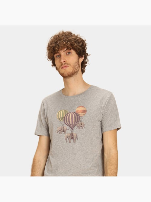 T-shirt Uomo - FLIGHT OF ELEPHANTS - Kiabi