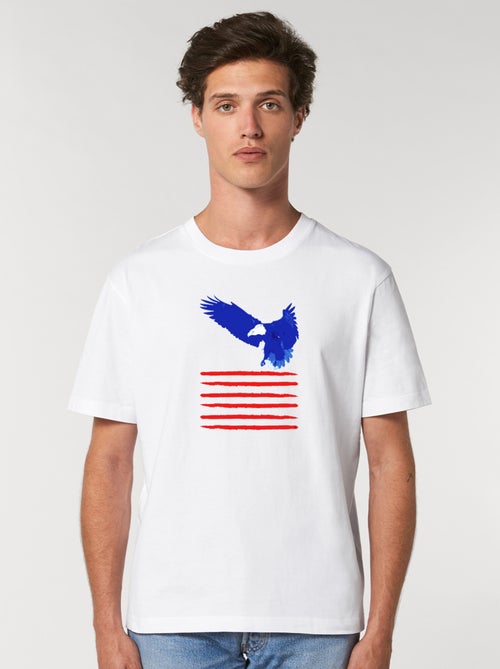 T-shirt Uomo - FLYING THE FLAG - Kiabi