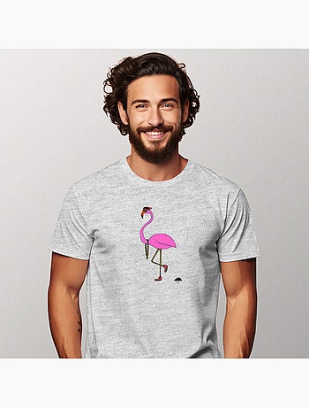 T-shirt Uomo - FREDERICK THE FLAMINGO