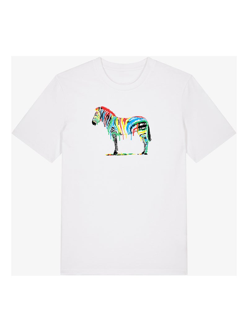 T-shirt Uomo - FRESH PAINT Bianco - Kiabi