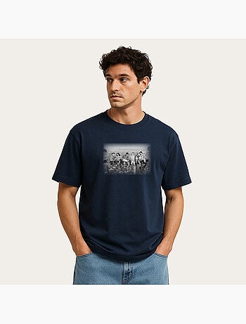 T-shirt Uomo - FRIENDS OFFICIAL LUNCH ATOP A SKYSCRAPER