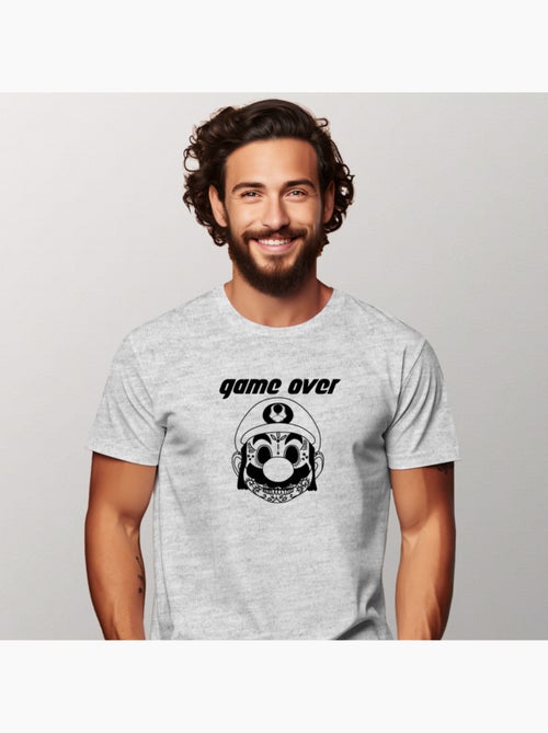 T-shirt Uomo - GAME OVER MARIO - Kiabi