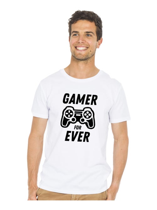 T-shirt Uomo - GAMER FOR EVER - Kiabi