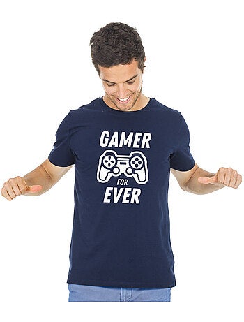 T-shirt Uomo - GAMER FOR EVER
